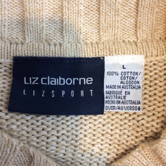 Liz Claiborne‎ LizSport Bulky Pullover Sweater L - Picture 5 of 8